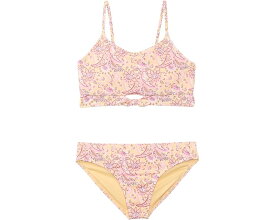 ロキシー 橙 オレンジ ジュニア キッズ 【 ROXY KIDS TROPIDELIC BIKINI SET / ORANGE 】 ベビー マタニティ 水着