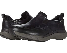 クラークス ウェーブ ウェイブ 黒色 ブラック レザー 2.0 スニーカー メンズ 【 CLARKS WAVE EDGE / BLACK LEATHER 】