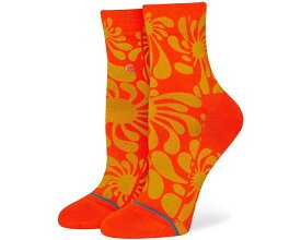 スタンス クルー 橙 オレンジ レディース 【 STANCE LAURYN ALVAREZ CREW / ORANGE 】 インナー 下着 ナイトウエア レッグ