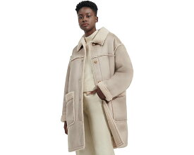 アグ ミッド ジャケット 砂色 サンド レディース 【 UGG TAKARA LUXEFLUFF MID JACKET / SAND 】