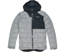 コロンビア ウィンター ジャケット シティ 灰色 グレー ヘザー 黒色 ブラック POWDER™ ジュニア キッズ 【 COLUMBIA KIDS WINTER II QUILTED JACKET / CITY GREY HEATHER BLACK 】 ベビー マタニティ コート