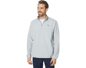 プーマ ゴルフ ウーブン ハイ ライズ ヘザー メンズ 【 PUMA GOLF MARIN WOVEN 1/4 ZIP / HIGH RISE HEATHER 】 メンズファッション トップス Tシャツ カットソー