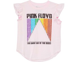 チェイサー ピンク 虹色 レインボー スリーブ Tシャツ ジュニア キッズ 【 CHASER KIDS PINK FLOYD - DSOM RAINBOW FLUTTER SLEEVE SHIRTTAIL TEE / PINKY 】 ベビー マタニティ トップス カットソー