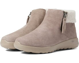 スケッチャーズ パフォーマンス レディース 【 SKECHERS PERFORMANCE ON-THE-GO JOY - HAPPILY COZY / DARK TAUPE 】 ブーツ