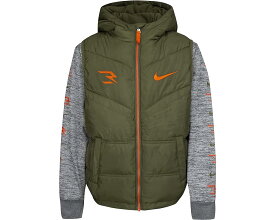 ジャケット 緑 グリーン ジュニア キッズ 【 NIKE 3BRAND KIDS PREGAME JACKET / ROUGH GREEN 】 ベビー マタニティ コート