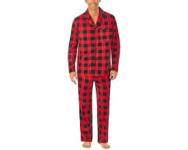 バッファロー メンズ 【 PAJAMARAMA BUFFALO PLAID LONG NOTCH PJ / BUFFALO PLAID 】 インナー 下着 ナイトウエア ナイト ルーム パジャマ