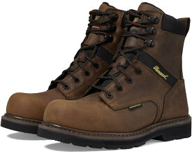 ソログッド シリーズ クレイジー 8' メンズ 【 THOROGOOD JOBSITE SERIES WATERPROOF SAFETY TOE / CRAZY HORSE 】 ブーツ