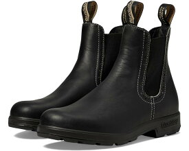 ブランドストーン ブーツ 黒色 ブラック チェルシーブーツ レディース 【 BLUNDSTONE BL1448 HIGH-TOP CHELSEA BOOT / VOLTAN BLACK 】