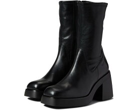 バガボンドシューメイカーズ レザー 黒色 ブラック レディース 【 VAGABOND SHOEMAKERS BROOKE LEATHER STRETCH BOOTIE / BLACK 】 ブーツ