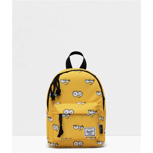 HERSCHEL SUPPLY サプライ クラシック 黄色 イエロー バックパック バッグ リュックサック レディース 【 SUPPLY YELLOW HERSCHEL X THE SIMPSONS CLASSIC LISA SIMPSON MINI BACKPACK 】