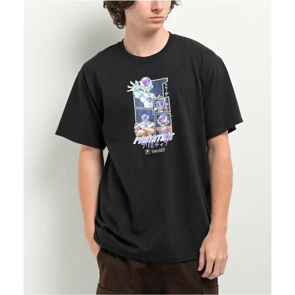 【★スーパーSALE★9/11深夜2時迄】プリミティブ Primitive 【 X Dragon Ball Z Frieza Forms Black T-Shirt Men's Black 】 ドラゴン 黒色 ブラック Tシャツ メンズ 黒色 ブラック