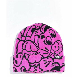 A.lab 【 Knock Out Pink Beanie Men's Pink 】 pink ピンク キャップ 帽子 メンズ pink ピンク