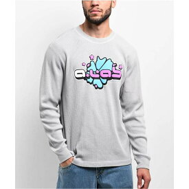 A.lab 【 Phaze Grey Thermal Long Sleeve T-Shirt Men's Grey 】 灰色 グレー Sleeve スリーブ Tシャツ メンズ 灰色 グレー