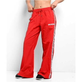トゥルーレリジョン True Religion 【 Tearaway Red Track Pants Women's Red 】 Red 赤・レッド トラック レディース Red 赤・レッド