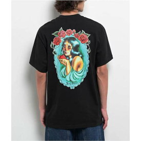 Hey Ruca 【 Heartbroken Black T-Shirt Men's Black 】 黒色 ブラック Tシャツ メンズファッション トップス Tシャツ カットソー メンズ 黒色 ブラック