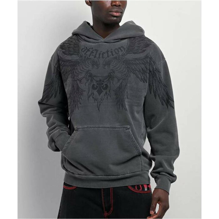 楽天市場】アフリクション Affliction 【 Birds Of Prey Grey Wash 