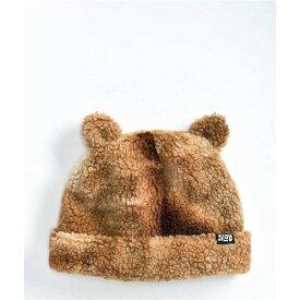 A.lab 【 Honey Bear Brown Sherpa Beanie Men's Brown 】 ハニー 茶色 ブラウン キャップ 帽子 メンズ 茶色 ブラウン
