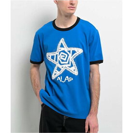A.lab 【 Astro Blue T-Shirt Men's Blue 】 青色 ブルー Tシャツ メンズ 青色 ブルー