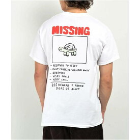 A.lab 【 Jerry Turtle White T-Shirt Men's White 】 白色 ホワイト Tシャツ メンズ 白色 ホワイト