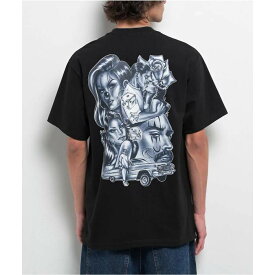 Hey Ruca 【 Everybody Plays The Fool Black T-Shirt Men's Black 】 黒色 ブラック Tシャツ メンズファッション トップス Tシャツ カットソー メンズ 黒色 ブラック