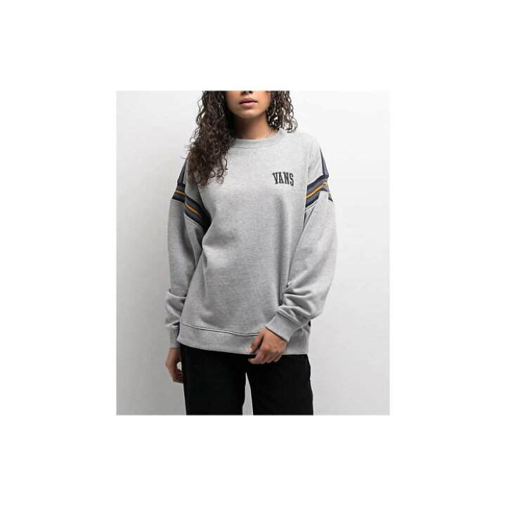 楽天市場】ヴァンズ Vans 【 Stadium Grey Oversized Crewneck 