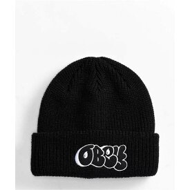 オベイ Obey 【 Slap Black Beanie Men's - 】 黒色 ブラック キャップ 帽子 バッグ 小物 ブランド雑貨 帽子 メンズ帽子 ニット帽 メンズ NULL