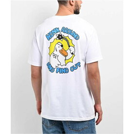 A.lab 【 Honk Around White T-Shirt Men's White 】 アラウンド 白色 ホワイト Tシャツ メンズ 白色 ホワイト