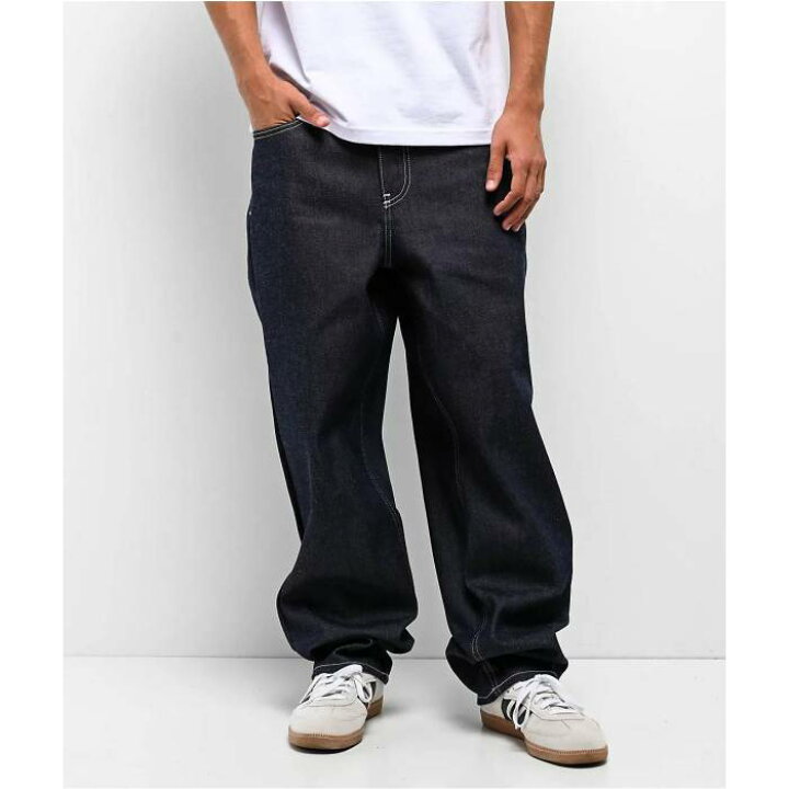 楽天市場】エンパイア Empyre 【 Raw Indigo Loose Fit Skate Jeans 