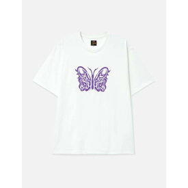 ニードルズ Needles 【 X Kae Tanaka Crewneck T-Shirt Men Off-White 】 Tシャツ メンズ オフホワイト