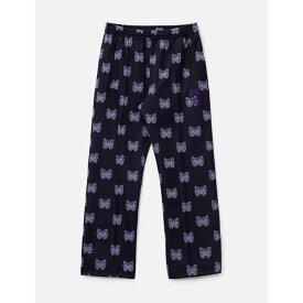 ニードルズ Needles 【 X Kae Tanaka Track Pants Men Black/Purple 】 トラック メンズ 黒色 ブラック Purple 紫・パープル