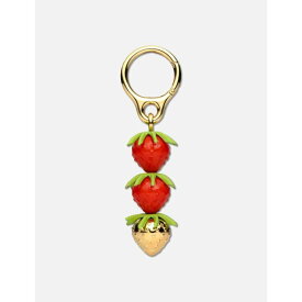 ロエベ Loewe 【 Strawberry Charm Women Red/ Gold 】 バッグ 小物 ブランド雑貨 財布 ケース キーホルダー キーケース キーホルダー レディース Red 赤・レッド ゴールド