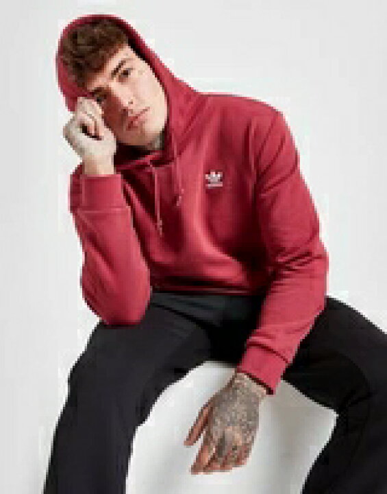 楽天市場 アディダス Adidas Originals オリジナルス フーディー パーカー 赤 レッド Red Adidas Originals Essential Overhead Hoodie メンズファッション トップス パーカー スニケス