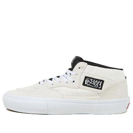 ヴァンズ バンズ スケート ハーフ 白色 ホワイト ハーフキャブ 'WHITE BLACK' スニーカー メンズ VANS SKATE HALF CAB VN0A5FCDYB2 / WHITE