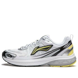 リーニン 銀色 シルバー 白色 ホワイト 黄色 イエロー 1.0 'WHITE YELLOW' スニーカー メンズ LI-NING FUYAO V3 SILVER ARXU003-4 / WHITE SILVER YELLOW