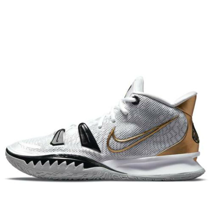 楽天市場 ナイキ カイリー 白色 ホワイト ゴールド スニーカー メンズ Kyrie Nike 7 Ep White Metallic Gold Cq スニケス