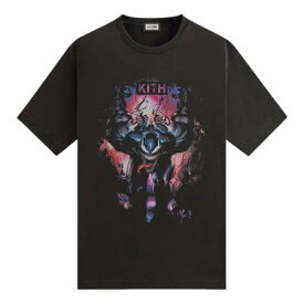 ビンテージ ヴィンテージ Tシャツ 黒色 ブラック 'BLACK' スニーカー メンズ KITH X MARVEL SYMBIOTE VINTAGE T-SHIRT KHM032510-001 / BLACK