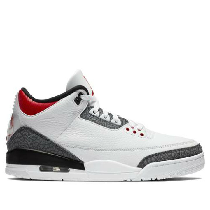 楽天市場 ナイキ ジョーダン ファイア 赤 レッド デニム スニーカー メンズ Red Jordan Nike Air 3 Retro Se Co Japan Fire Denim Cz スニケス