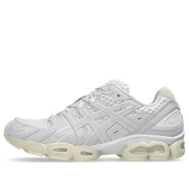 アシックス 白色 ホワイト クリーム 'WHITE CREAM' スニーカー メンズ ASICS X ENNOY GEL-NIMBUS 9 1201B034-100 / WHITE CREAM