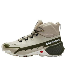 サロモン ミッド 灰色 グレー グレイ 緑 グリーン 'GREY' スニーカー レディース SALOMON (WMNS) CROSS HIKE MID GTX 2 417311 / GRAY GREEN
