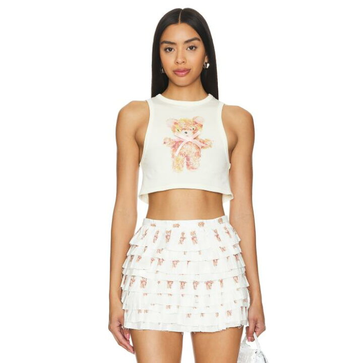 楽天市場】Yuhan Wang 【 Teddy Bear Tank Top Women 】 タンクトップ 