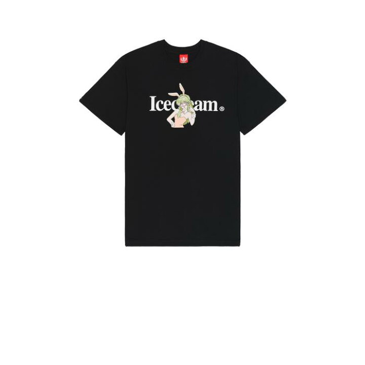 楽天市場】Icecream 【 Running Dog Glasses Tee Men Black 】 眼鏡 T 