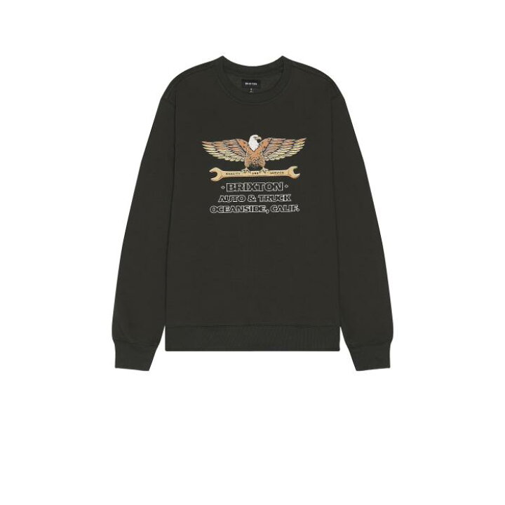 楽天市場】ブリクストン Brixton 【 Repair Crew Neck Sweatshirt Men 