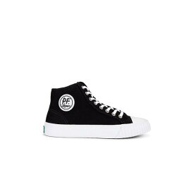 ピーエフフライヤーズ Pf Flyers 【 Center Hi Sneaker Women Black & White 】 靴 スニーカー 靴 レディース靴 スニーカー レディース 黒色 ブラック 白色 ホワイト