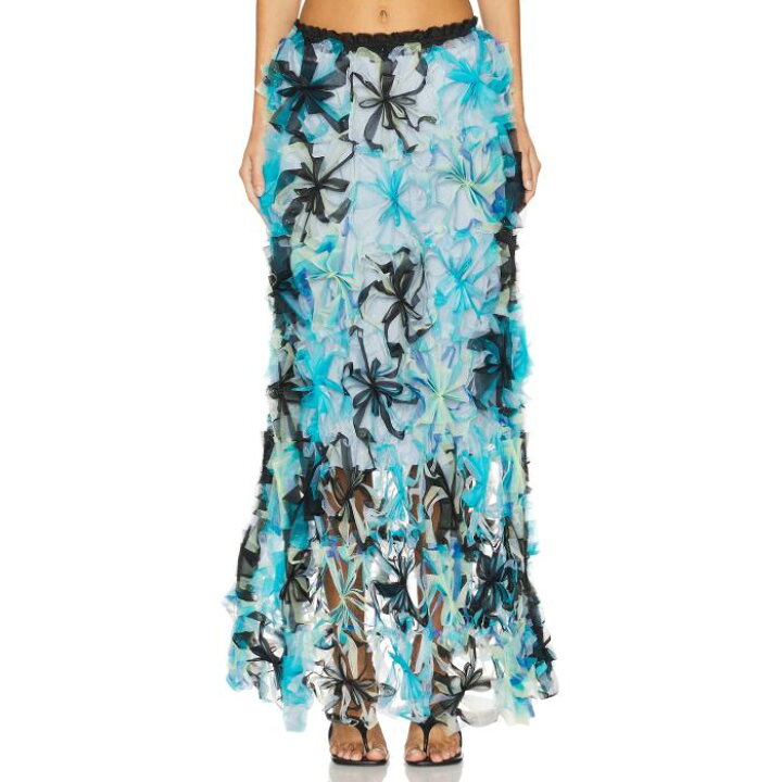楽天市場】Susan Fang 【 Air-Whirl Maxi Skirt Women 】 レディース 