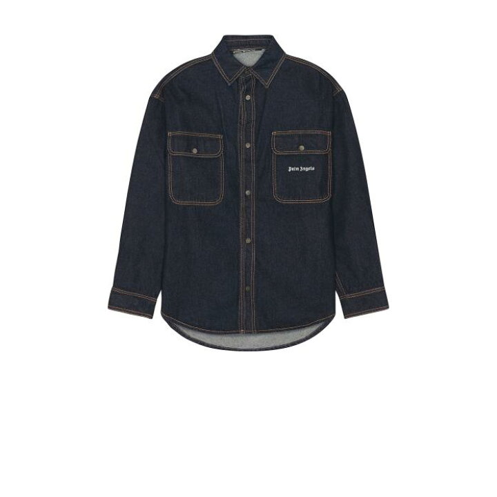 楽天市場】パームエンジェルス Palm Angels 【 Logo Wash Denim Shirt 