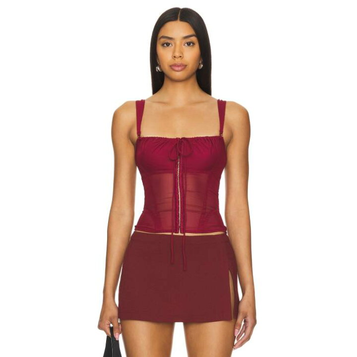 楽天市場】Nodress 【 Stretchy Corset Women Burgundy 】 レディース 