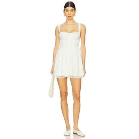 More To Come 【 Zia Mini Dress Women White 】 ドレス レディース 白色 ホワイト