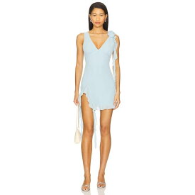 More To Come 【 Myla Mini Dress Women Baby Blue 】 ドレス レディース 青色 ブルー