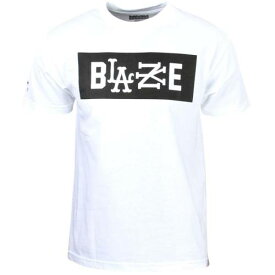 スターズ Tシャツ 白色 ホワイト メンズ 【 FAMOUS STARS AND STRAPS MEN RS BLAZE TEE (WHITE) / WHITE 】 メンズファッション トップス カットソー