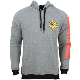 ミシカ ダウン フーディー パーカー 灰色 グレー グレイ ヘザー メンズ 【 MISHKA MEN COUNT DOWN DOUBLE ZIP HOODY (GRAY / HEATHER) GRAY HEATHER 】 メンズファッション トップス